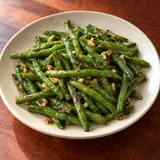 Illustrative image of Stir Fried String Bean with Fresh Garlic Sauce