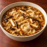 Illustrative image of Hot & Sour with Wonton Soup(Large)