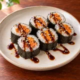 Illustrative image of Sweet Potato Maki(with eel sauce)