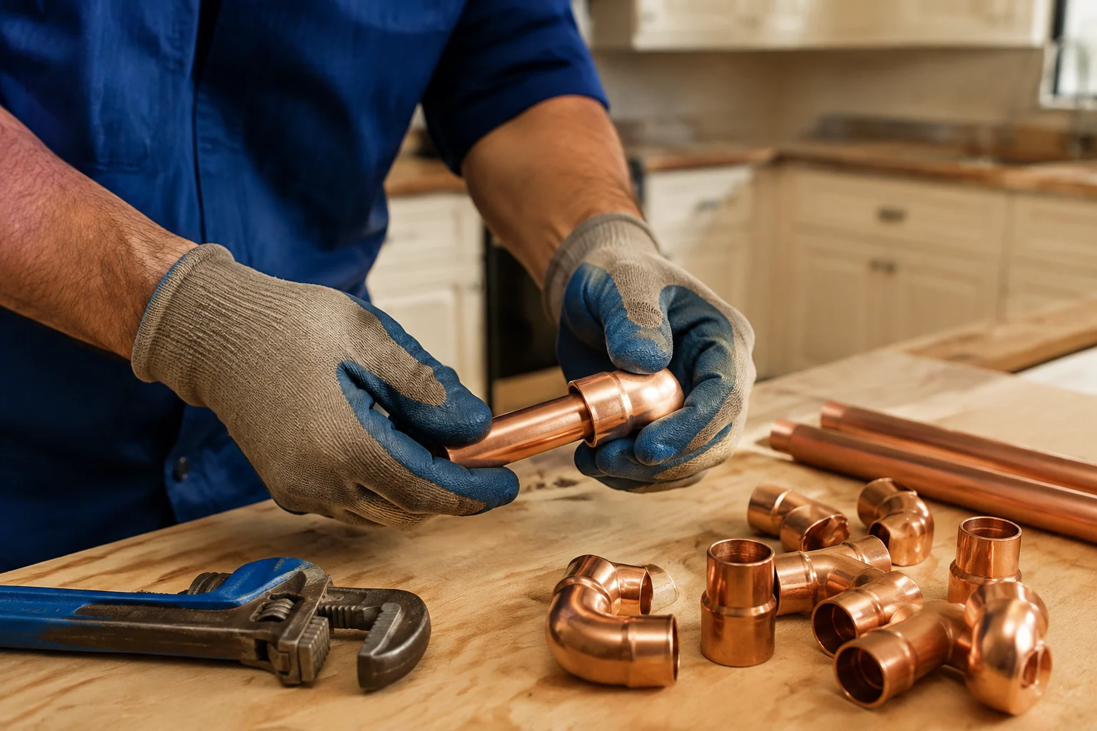 Original illustrative plumbing photograph