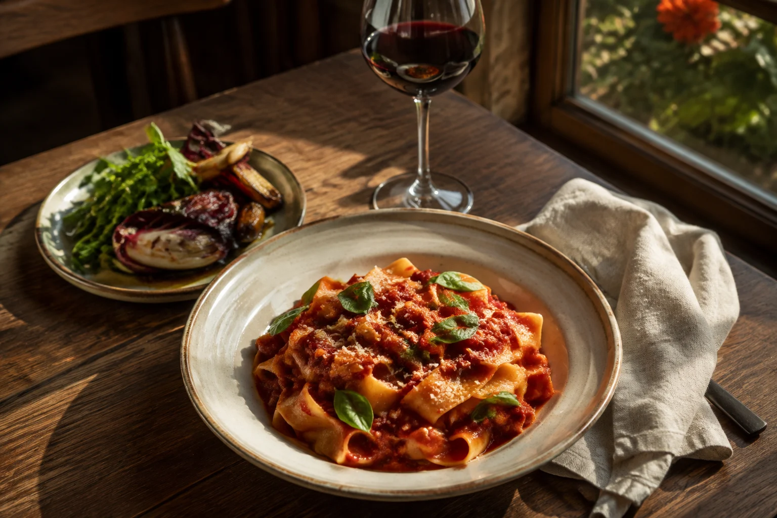 Original illustrative restaurant photograph